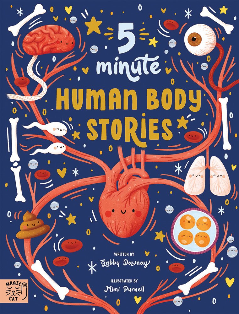 5 Minute Human Body Stories Cover